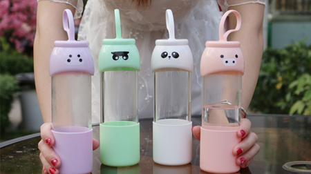 新款糖果動物高鵬硅玻璃杯