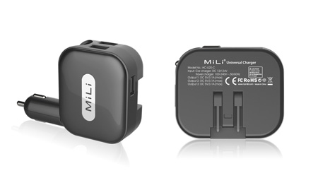 墻充、車充二合一