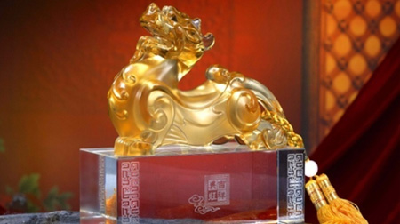 大吉祥興旺琉璃、水晶擺件