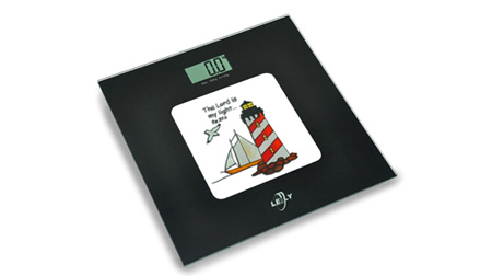 藝術手繪電子人體秤