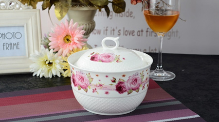 香飄四野花邊燉盅系列