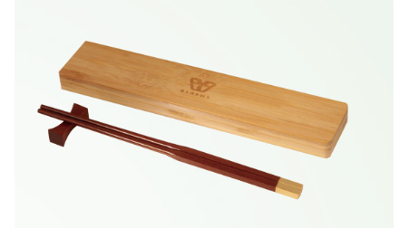 厚禮高檔竹盒筷子套裝