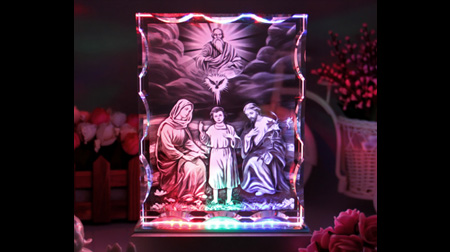 發(fā)光水晶內(nèi)雕