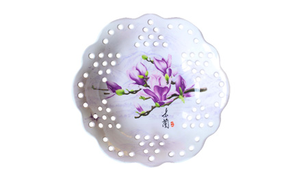 花形點點鏤空果篩、水果盤