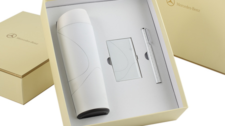 車載保溫杯+名片盒+筆套裝